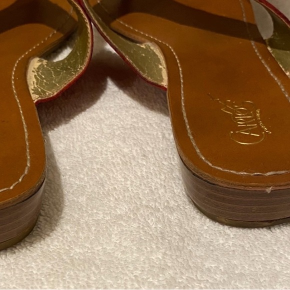 Suede on top leopard with red design great print really comfortable and sexy. - Picture 4 of 4